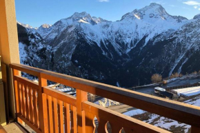 Vue magnifique et balcon orienté sud - T2 pour 5 personnes Les Deux Alpes